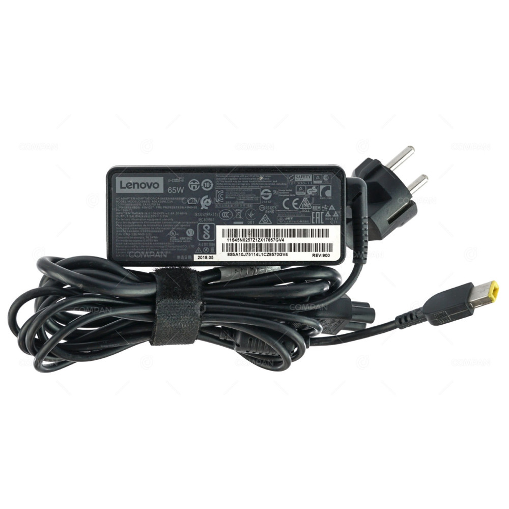 45N0495 LENOVO AC ADAPTER 65W 20V 3.25A FOR LENOVO THINKPAD SERIES
